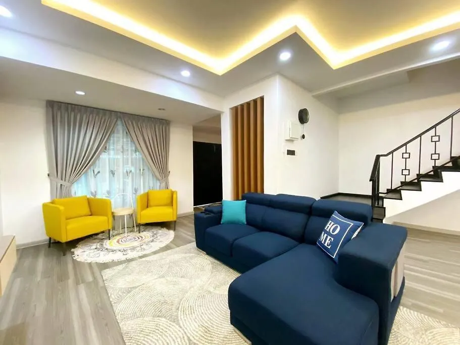 Modern Cozy House 4Room10Pax @Near Sunway Carnival Perai Casa vacanze