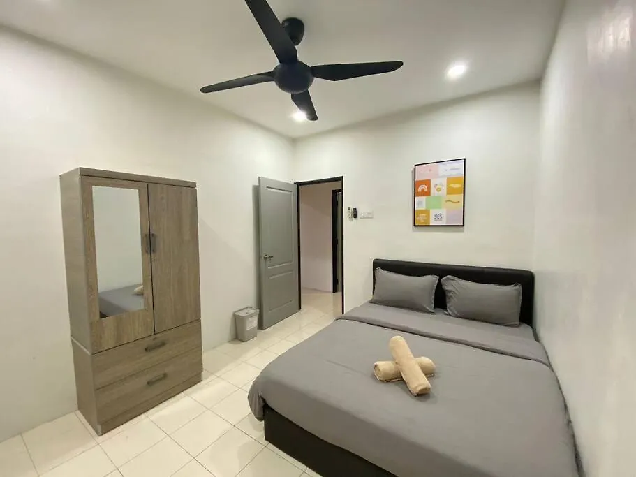 Сasa de vacaciones Modern Cozy House 4Room10Pax @Near Sunway Carnival Perai