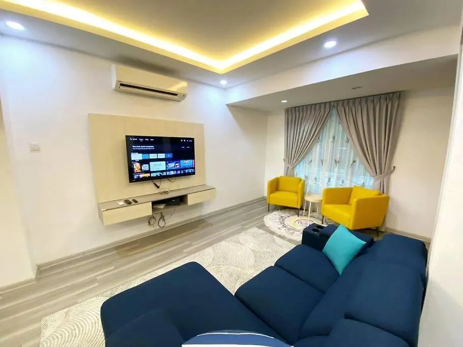 Сasa de vacaciones Modern Cozy House 4Room10Pax @Near Sunway Carnival Perai